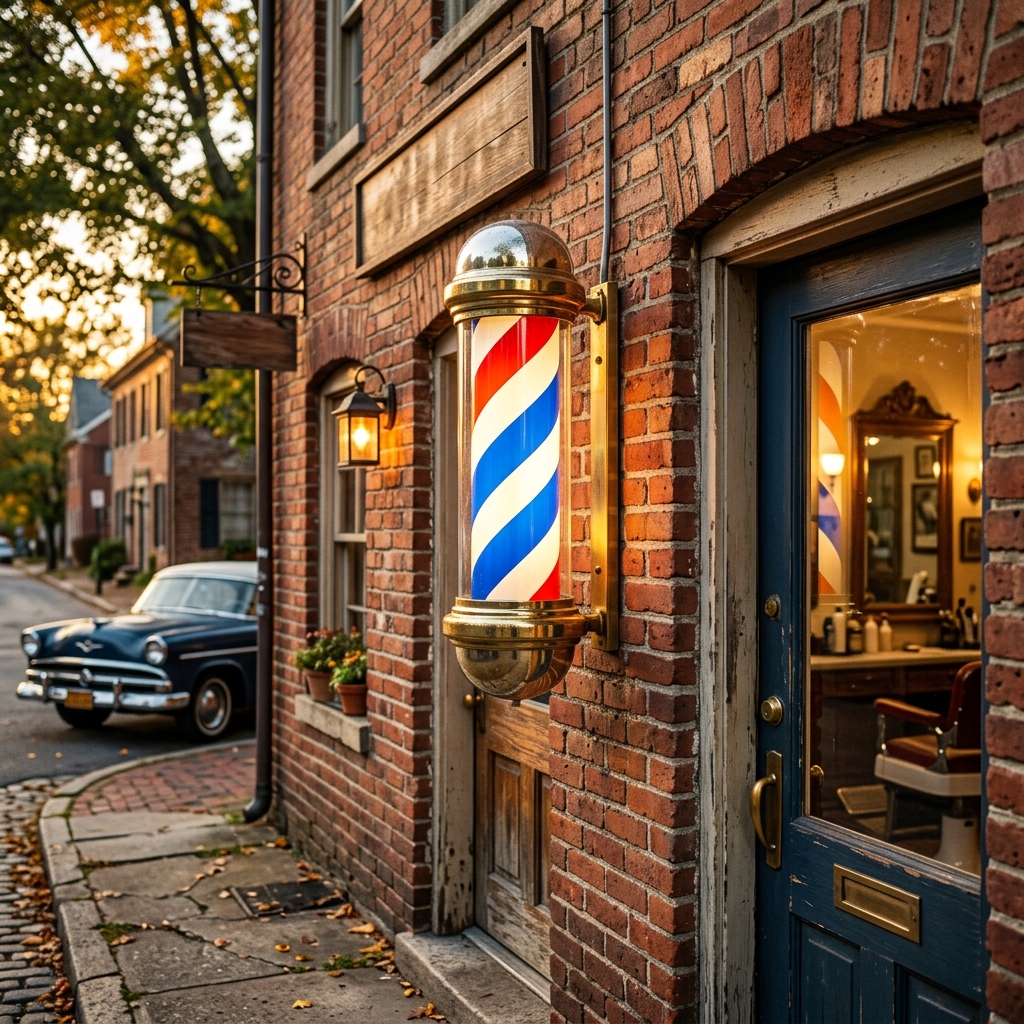 Classic barber pole